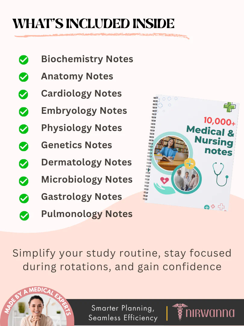 1000+ Medical Nursing Notes